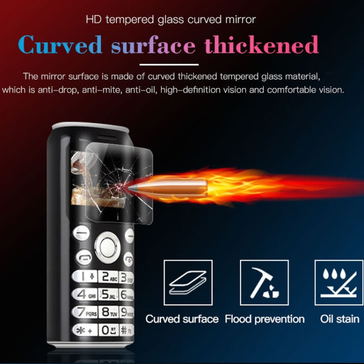 Satrend K8 Mini Mobile Phone, 1.0 inch, Hands Free Bluetooth Dialer Headphone, MP3 Music, Dual SIM, Network: 2G(Blue) - free shipping - PMC TechLife - Order now!