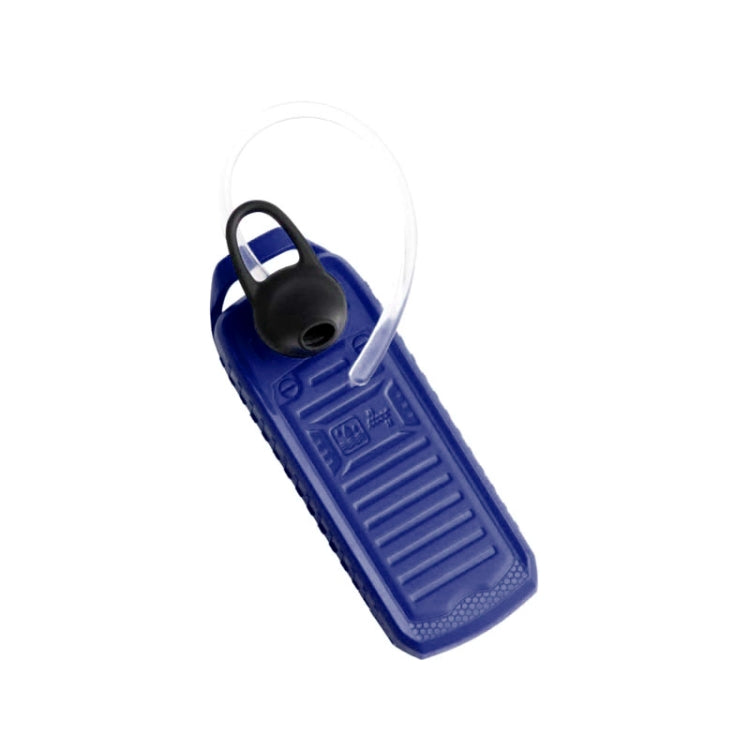 Mini B25 Headphone Mobile Phone, Hands Free Bluetooth Dialer Headphone, MP3 Music, Dual SIM, Network: 2G(Blue) - Others by PMC TechLife | Online Shopping South Africa | PMC TechLife