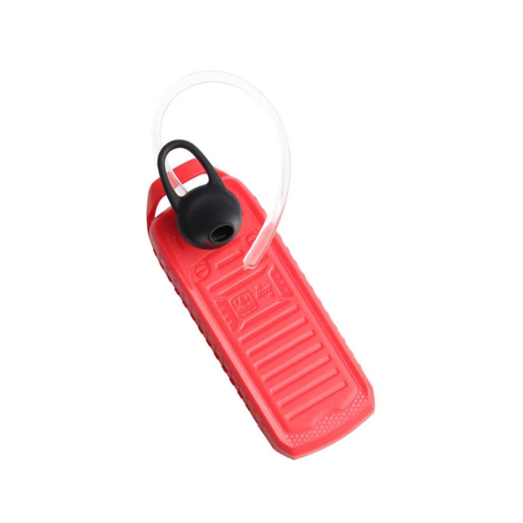 Mini B25 Headphone Mobile Phone, Hands Free Bluetooth Dialer Headphone, MP3 Music, Dual SIM, Network: 2G(Red) - Others by PMC TechLife | Online Shopping South Africa | PMC TechLife