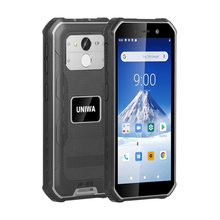 UNIWA F963 Rugged Phone, 3GB+32GB, IP68 Waterproof Dustproof Shockproof, 5.5 inch Android 10.0 MTK6739 Quad Core up to 1.25GHz, Network: 4G, NFC, OTG (Black Yellow) - UNIWA by UNIWA | Online Shopping South Africa | PMC TechLife