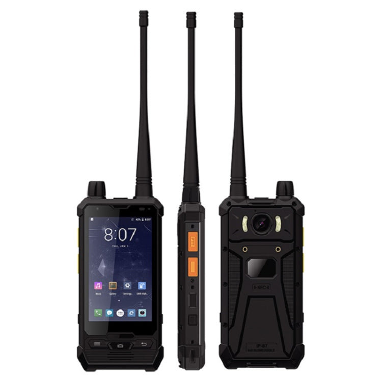 UNIWA P2 Walkie Talkie Rugged Phone, 3GB+32GB, IP67 Waterproof Dustproof Shockproof, 4.0 inch Android 8.1 Qualcomm Snapdragon SDM450 Octa Core up to 1.8GHz, Network: 4G, NFC, POC, SOS, OTG - UNIWA by UNIWA | Online Shopping South Africa | PMC TechLife