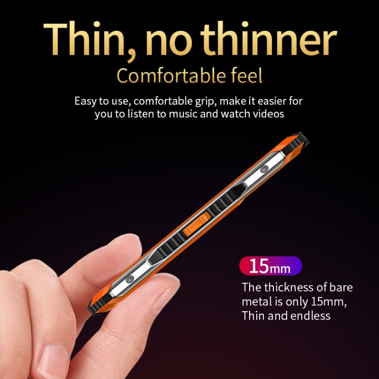 A6 4G Full Network Triple Proofing Elder Phone, Waterproof Shockproof Dustproof, 6800mAh Battery, 2.4 inch, 21 Keys, LED Flashlight, FM, SOS, Dual SIM, Network: 4G(Orange) - Others by PMC TechLife | Online Shopping South Africa | PMC TechLife