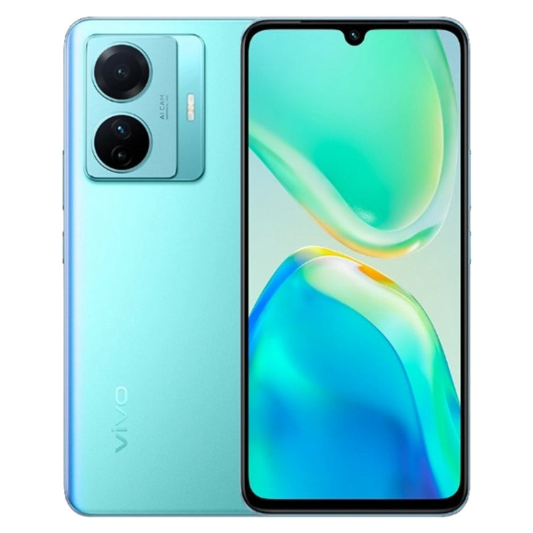 vivo S15e 5G, 50MP Camera, 8GB+256GB, Triple Back Cameras, Srceen Fingerprint Identification, 4700mAh Battery, 6.44 inch Android 11.0 OriginOS Ocean Exynos 1080 Octa Core up to 2.8GHz, OTG, NFC, Network: 5G (Blue) - free shipping - PMC TechLife - Order now!