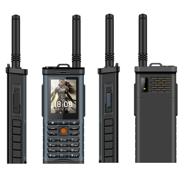 S-G8800 Triple Proofing Elder Phone, Waterproof Shockproof Dustproof, 2400mAh Battery, 2.2 inch, 21 Keys, LED Flashlight, FM, Quad SIM, with Antenna(Light Blue) - Others by PMC TechLife | Online Shopping South Africa | PMC TechLife