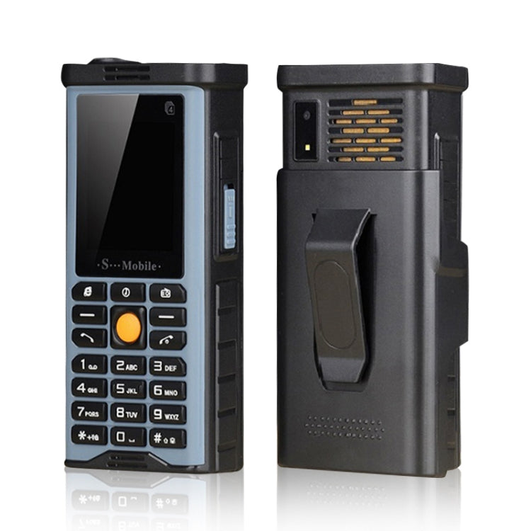 S-G8800 Triple Proofing Elder Phone, Waterproof Shockproof Dustproof, 2400mAh Battery, 2.2 inch, 21 Keys, LED Flashlight, FM, Quad SIM, with Antenna(Light Blue) - Others by PMC TechLife | Online Shopping South Africa | PMC TechLife