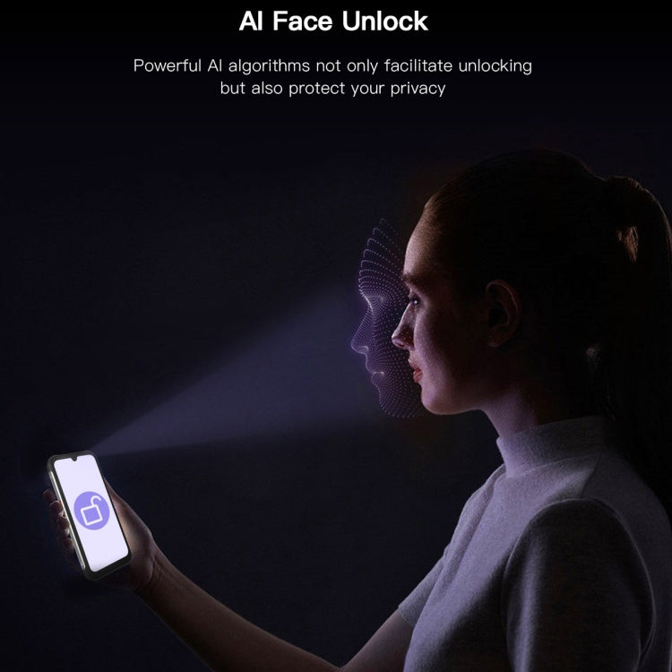 UNIWA W555 Rugged Phone, 3GB+32GB, Dual Rear Cameras, IP68 Waterproof Dustproof Shockproof, 5.71 inch Android 12.0 MTK6761 Quad Core up to 2.0GHz, Network: 4G, NFC, OTG, Global Version (Black) - UNIWA by UNIWA | Online Shopping South Africa | PMC TechLife