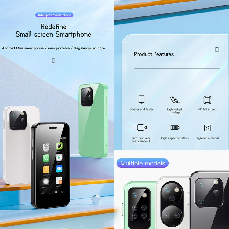 SOYES P40, 1GB+8GB, 2.5 inch MTK6580 Quad Core up to 1.3GHz, Bluetooth, WiFi, FM, Network: 3G, Dual SIM(White) - SOYES by SOYES | Online Shopping South Africa | PMC TechLife