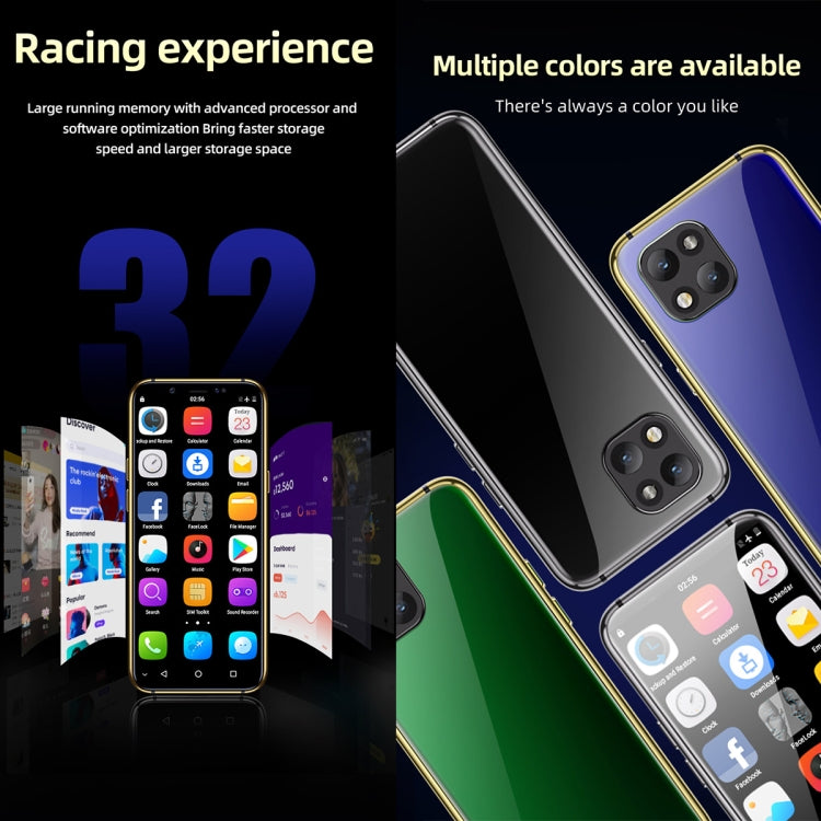 SOYES X60, 3GB+32GB, Infrared Face Recognition, 3.46 inch Android 6.0 MTK6737 Quad Core up to 1.1GHz, BT, WiFi, FM, Network: 4G, GPS, Dual SIM (Blue) - SOYES by SOYES | Online Shopping South Africa | PMC TechLife