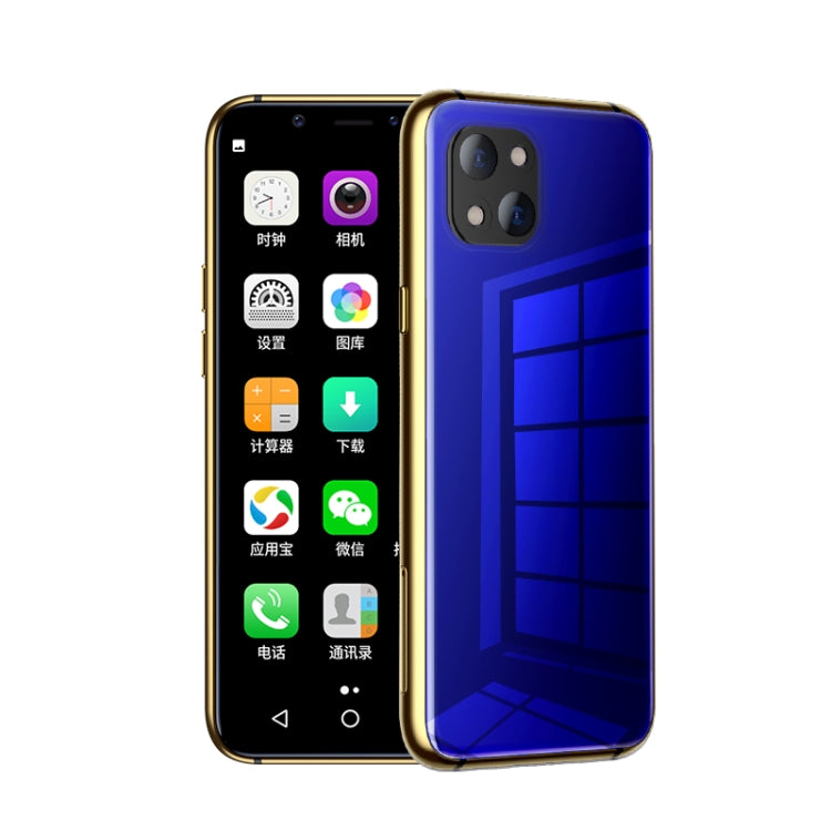 SOYES X60, 3GB+64GB, Infrared Face Recognition, 3.46 inch Android 6.0 MTK6737 Quad Core up to 1.1GHz, BT, WiFi, FM, Network: 4G, GPS, Dual SIM (Blue) - SOYES by SOYES | Online Shopping South Africa | PMC TechLife