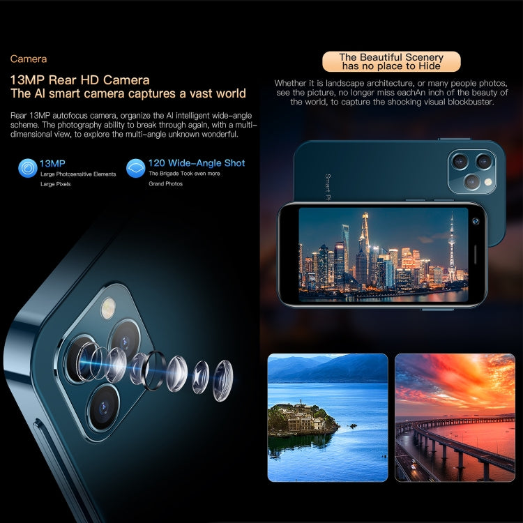 SOYES XS12 Pro, 2GB+16GB, Face Recognition, 3.0 inch Android 10.0 MTK6750 Octa Core, Bluetooth, WiFi, FM, OTG, Network: 4G, Dual SIM, Support Google Play (Black) - SOYES by SOYES | Online Shopping South Africa | PMC TechLife