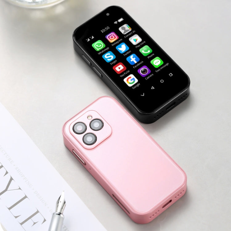 SOYES 14 Pro, 2GB+16GB, Face Recognition, 3.0 inch Android 9.0 MTK6739CW Quad Core up to 1.28GHz, OTG, Network: 4G, Dual SIM, Support Google Play (Pink) - SOYES by SOYES | Online Shopping South Africa | PMC TechLife