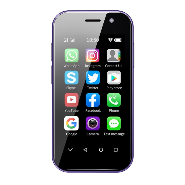 SOYES 14 Pro, 2GB+16GB, Face Recognition, 3.0 inch Android 9.0 MTK6739CW Quad Core up to 1.28GHz, OTG, Network: 4G, Dual SIM, Support Google Play (Purple) - SOYES by SOYES | Online Shopping South Africa | PMC TechLife