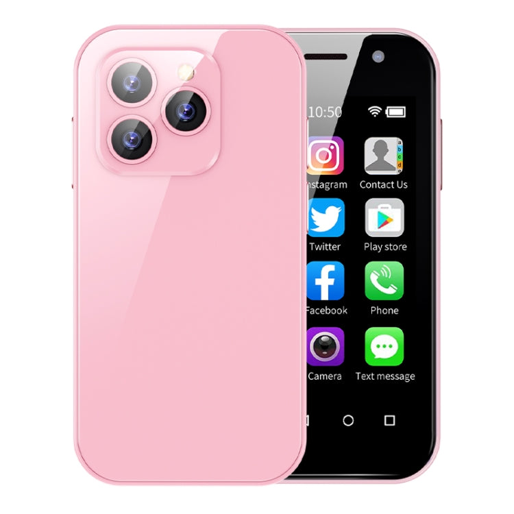 SOYES 14 Pro, 3GB+64GB, Face Recognition, 3.0 inch Android 9.0 MTK6739CW Quad Core up to 1.28GHz, OTG, Network: 4G, Dual SIM, Support Google Play(Pink) - SOYES by SOYES | Online Shopping South Africa | PMC TechLife