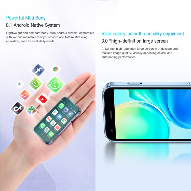 SOYES XS15, 2GB+16GB, 3.0 inch Android 8.1 MTK6580 Quad Core up to 1.3GHz, Bluetooth, WiFi, GPS, Network: 3G, Dual SIM (Black) - SOYES by SOYES | Online Shopping South Africa | PMC TechLife