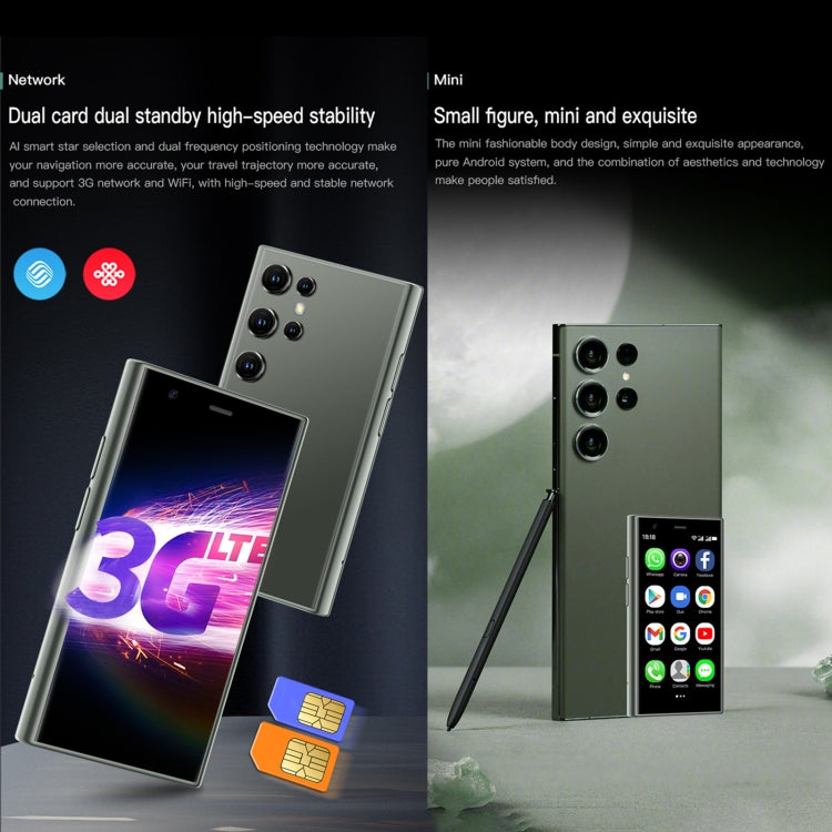 SOYES S23 Pro, 2GB+16GB, 3.0 inch Android 8.1 MTK6580 Quad Core up to 1.3GHz, Bluetooth, WiFi, GPS, Network: 3G, Dual SIM (Green) - free shipping - PMC TechLife - Order now!