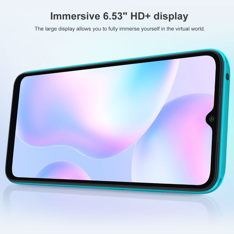 Xiaomi Redmi 9A, 4GB+64GB, 5000mAh Battery, Face Identification, 6.53 inch MIUI 12 MTK Helio G25 Octa Core up to 2.0GHz, Network: 4G, Dual SIM, Support Google Play(Blue) - free shipping - PMC TechLife - Order now!