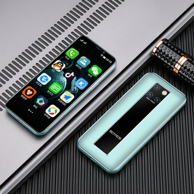 SOYES S10H, 3GB+64GB, Face Identification, 3.46 inch Android 9.0 MTK6739CW Quad Core up to 1.28GHz, Dual SIM, Bluetooth, WiFi, GPS, Network: 4G(Emerald) - SOYES by SOYES | Online Shopping South Africa | PMC TechLife