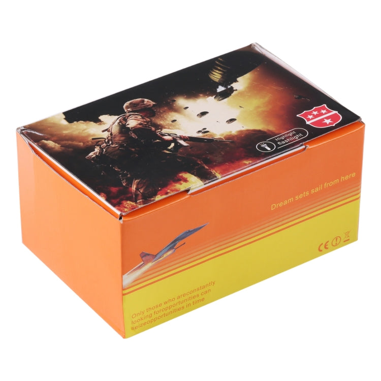 W2025 Triple Proofing Elder Phone, Waterproof Shockproof Dustproof, 5800mAh Battery, 1.8 inch, 21 Keys, LED Flashlight, Dual SIM(Black) - Others by PMC TechLife | Online Shopping South Africa | PMC TechLife