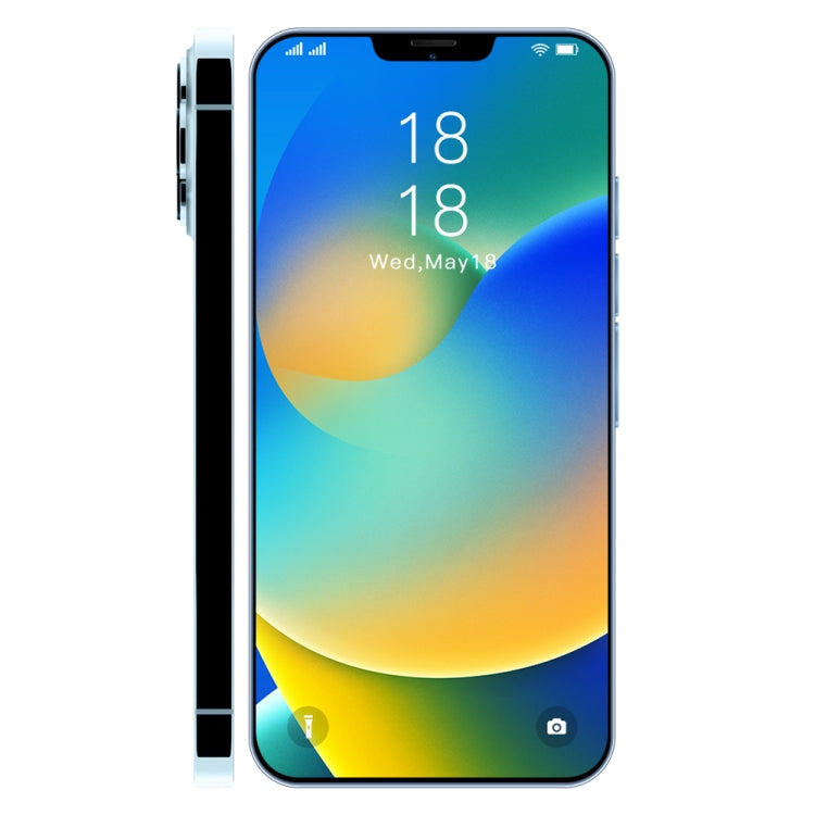 i13 Pro Max N83, 1GB+16GB, 6.1 inch Notch Screen, Face Identification, Android 6.0 Spreadtrum 7731G Quad Core, Network: 3G, Dual SIM(Blue) -  by PMC TechLife | Online Shopping South Africa | PMC TechLife | Buy Now Pay Later Mobicred