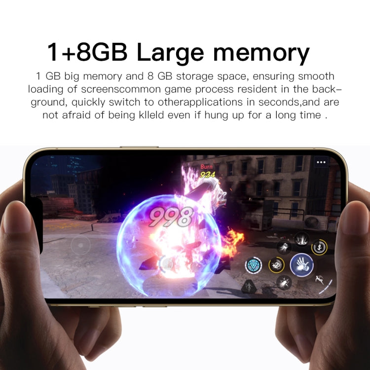 i13 Pro Max N83, 1GB+16GB, 6.1 inch Notch Screen, Face Identification, Android 6.0 Spreadtrum 7731G Quad Core, Network: 3G, Dual SIM(Black) - free shipping - PMC TechLife - Order now!