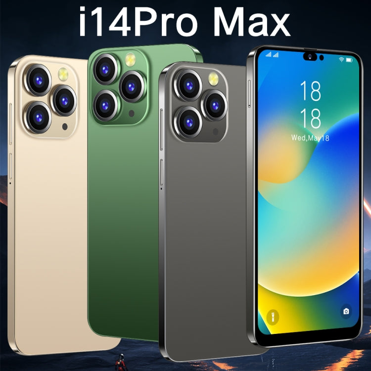 i14 Pro Max N86, 4GB+32GB, 6.3 inch, Face Identification, Android 10 MTK6737 Quad Core, Network: 4G,  with 64GB TF Card (Gold) - free shipping - PMC TechLife - Order now!