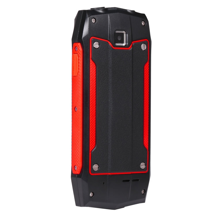 Rugtel R1C Rugged Phone, IP68 Waterproof Dustproof Shockproof, 2.4 inch, MTK6261D, 2000mAh Battery, SOS, FM, Dual SIM(Red) - free shipping - PMC TechLife - Order now!