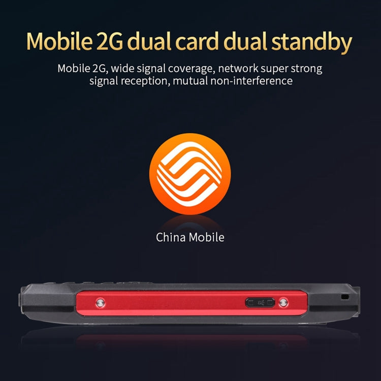 Rugtel R3C Rugged Phone, IP68 Waterproof Dustproof Shockproof, 2.8 inch, MTK6261D, 2000mAh Battery, SOS, FM, Dual SIM(Red) - free shipping - PMC TechLife - Order now!