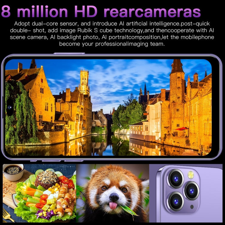 i14 Pro Max / H208A, 3GB+32GB, 6.5 inch Dynamic Island Screen, Face Identification, Android 8.1 MTK6753 Octa Core, Network: 4G (Gold) - free shipping - PMC TechLife - Order now!