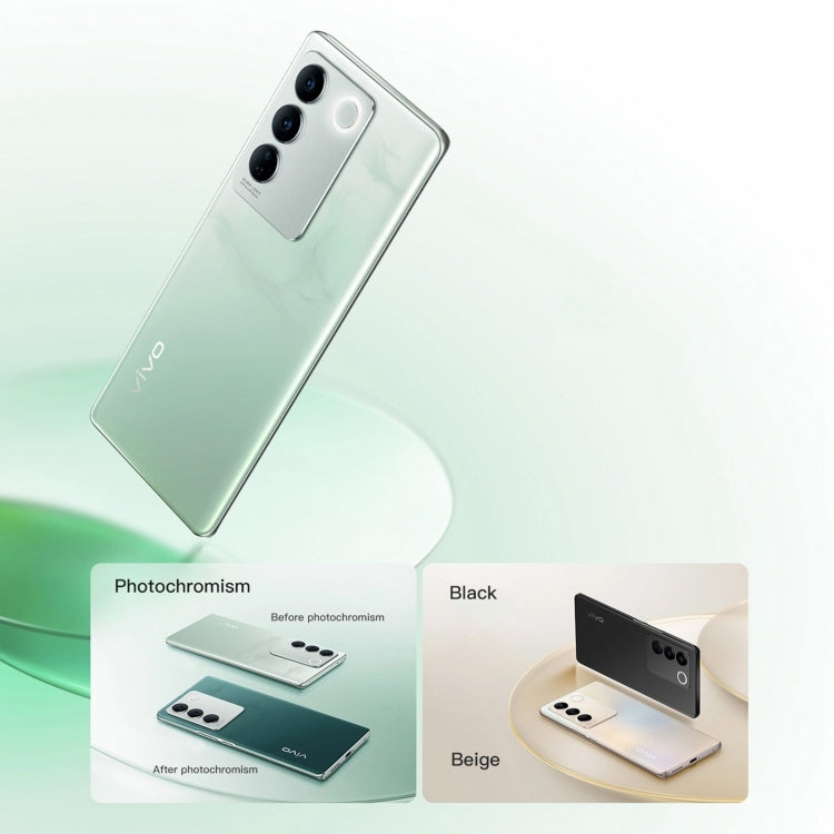 vivo S16 5G, 64MP Camera, 12GB+512GB, Triple Back Cameras, Srceen Fingerprint Identification, 4600mAh Battery, 6.78 inch Android 13 OriginOS 3 Qualcomm Snapdragon 870 Octa Core up to 3.2GHz, OTG, NFC, Network: 5G (Gold) - free shipping - PMC TechLife - Order now!