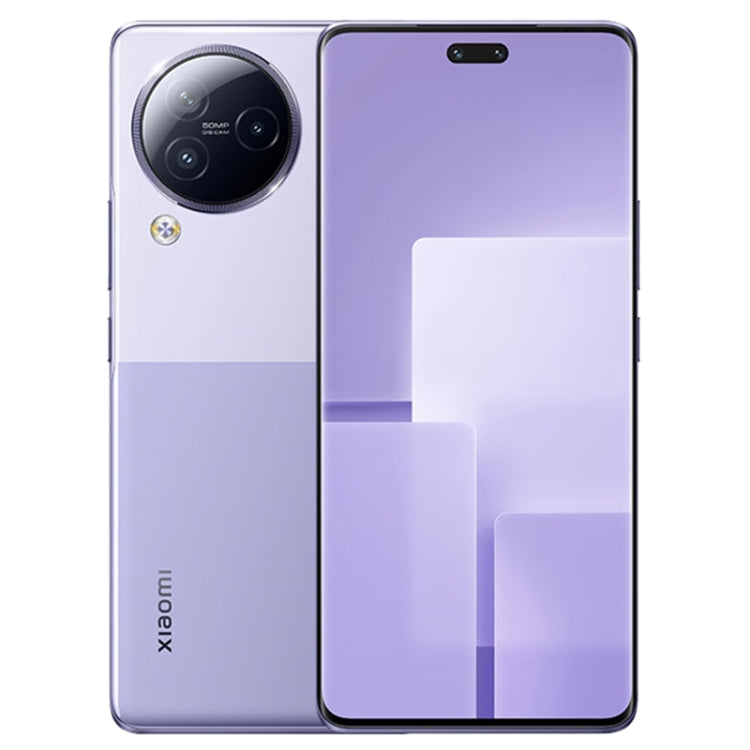 Xiaomi Civi 3 5G, 50MP Camera, 12GB+256GB, Triple Back Cameras + Dual Front Cameras, In-screen Fingerprint Identification, 4500mAh Battery, 6.55 inch MIUI 14 Dimensity 8200-Ultra Octa Core 4nm up to 3.1GHz, Network: 5G, NFC (Purple) - free shipping - PMC TechLife - Order now!