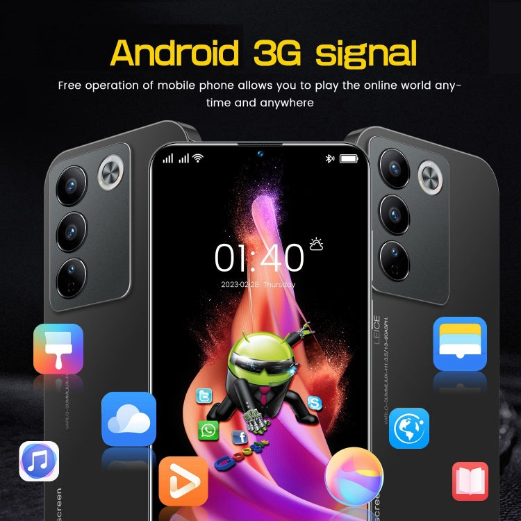 V27e / X23, 2GB+16GB, 6.5 inch Screen, Face Identification, Android 9.1 MTK6580A Quad Core, Network: 3G, Dual SIM (Black) - free shipping - PMC TechLife - Order now!