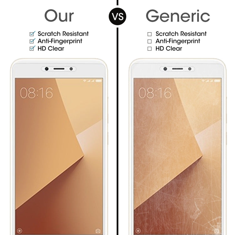 100 PCS for Xiaomi Redmi Note 5A 0.26mm 9H Surface Hardness 2.5D Explosion-proof Non-full Screen Tempered Glass Screen Film -  by PMC TechLife | Online Shopping South Africa | PMC TechLife