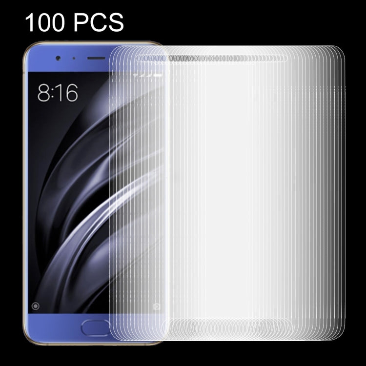 100 PCS for Xiaomi Mi 6 0.26mm 9H Surface Hardness Explosion-proof Non-full Screen Tempered Glass Screen Film -  by PMC TechLife | Online Shopping South Africa | PMC TechLife