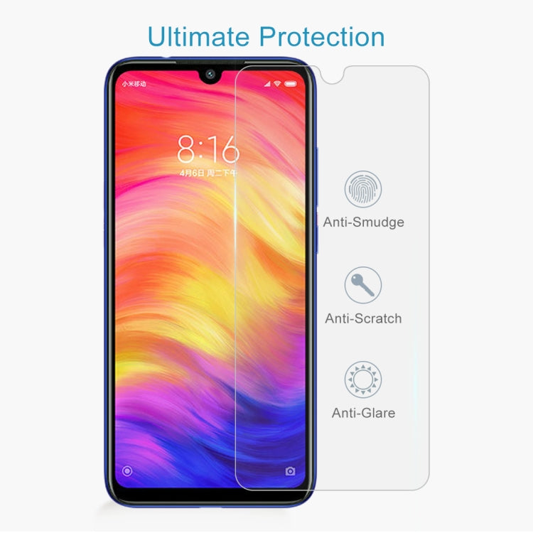 100 PCS 0.26mm 9H 2.5D Tempered Glass Film for Xiaomi Redmi Note 7 -  by PMC TechLife | Online Shopping South Africa | PMC TechLife