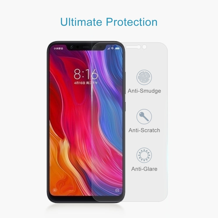 100 PCS 0.26mm 9H 2.5D Tempered Glass Film for Xiaomi Mi 8 -  by PMC TechLife | Online Shopping South Africa | PMC TechLife