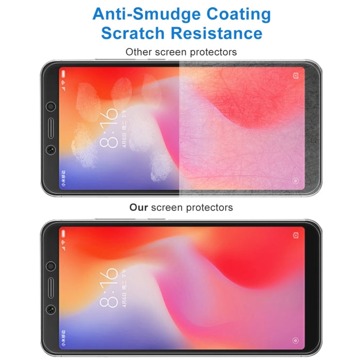 100 PCS 0.26mm 9H 2.5D Tempered Glass Film for Xiaomi Redmi 6 -  by PMC TechLife | Online Shopping South Africa | PMC TechLife