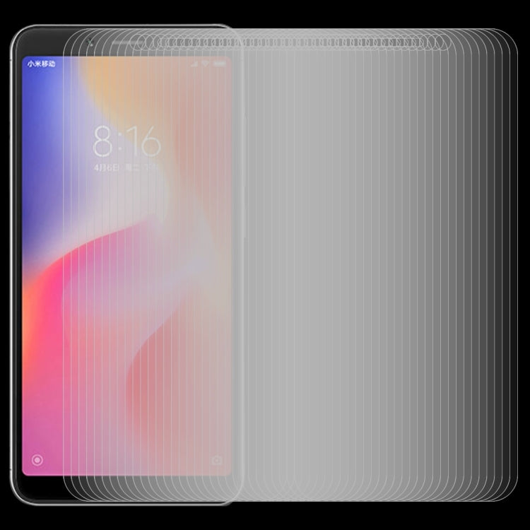 100 PCS 0.26mm 9H 2.5D Tempered Glass Film for Xiaomi Redmi 6A -  by PMC TechLife | Online Shopping South Africa | PMC TechLife