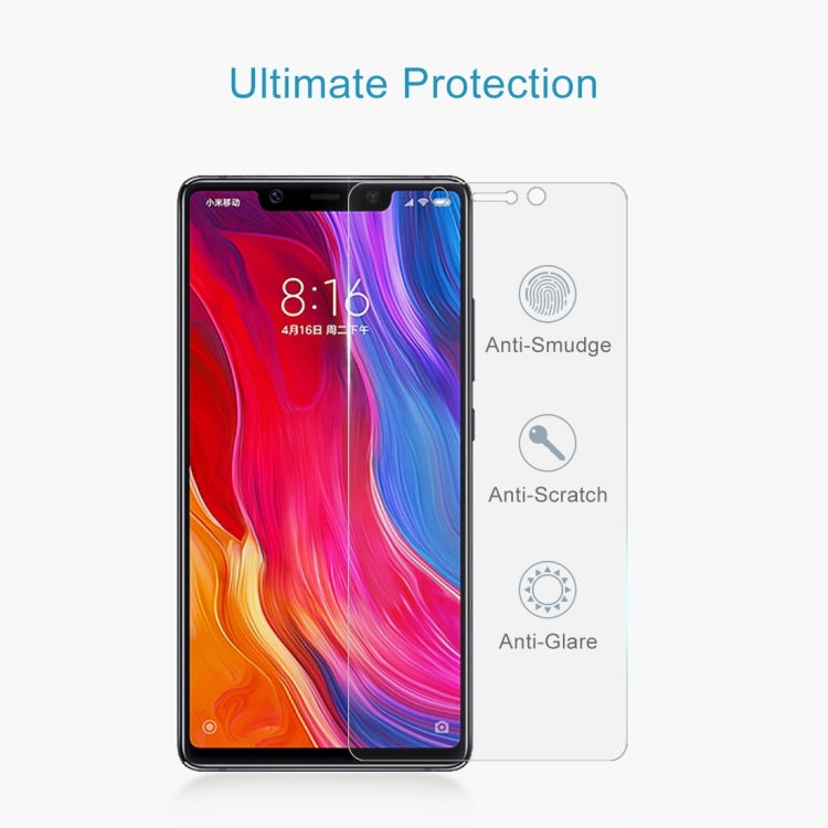 100 PCS 0.26mm 9H 2.5D Tempered Glass Film for Xiaomi Mi 8 SE -  by PMC TechLife | Online Shopping South Africa | PMC TechLife