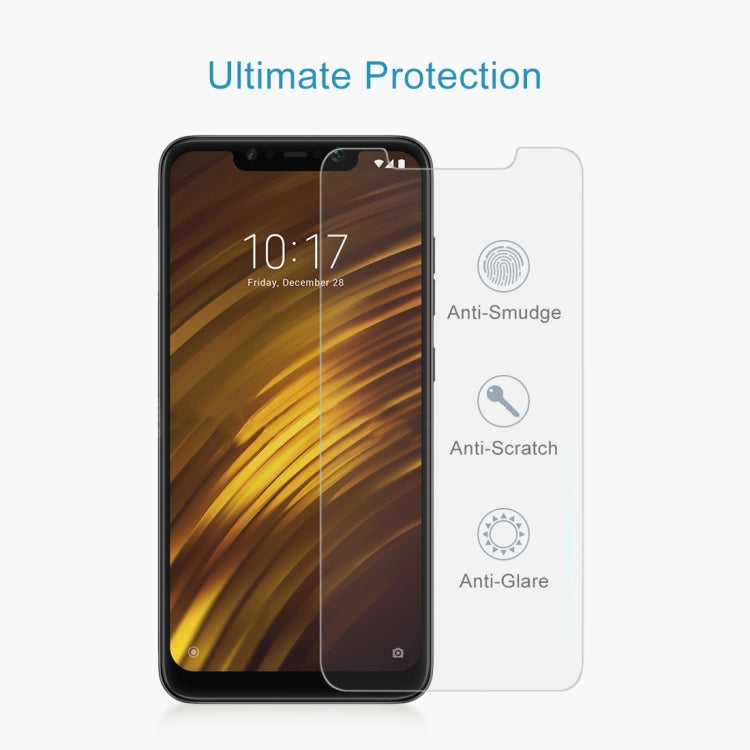 100 PCS 0.26mm 9H 2.5D Tempered Glass Film for Xiaomi POCO F1 -  by PMC TechLife | Online Shopping South Africa | PMC TechLife