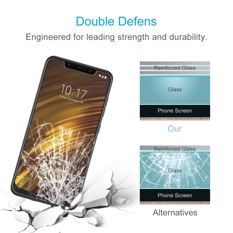 100 PCS 0.26mm 9H 2.5D Tempered Glass Film for Xiaomi POCO F1 -  by PMC TechLife | Online Shopping South Africa | PMC TechLife
