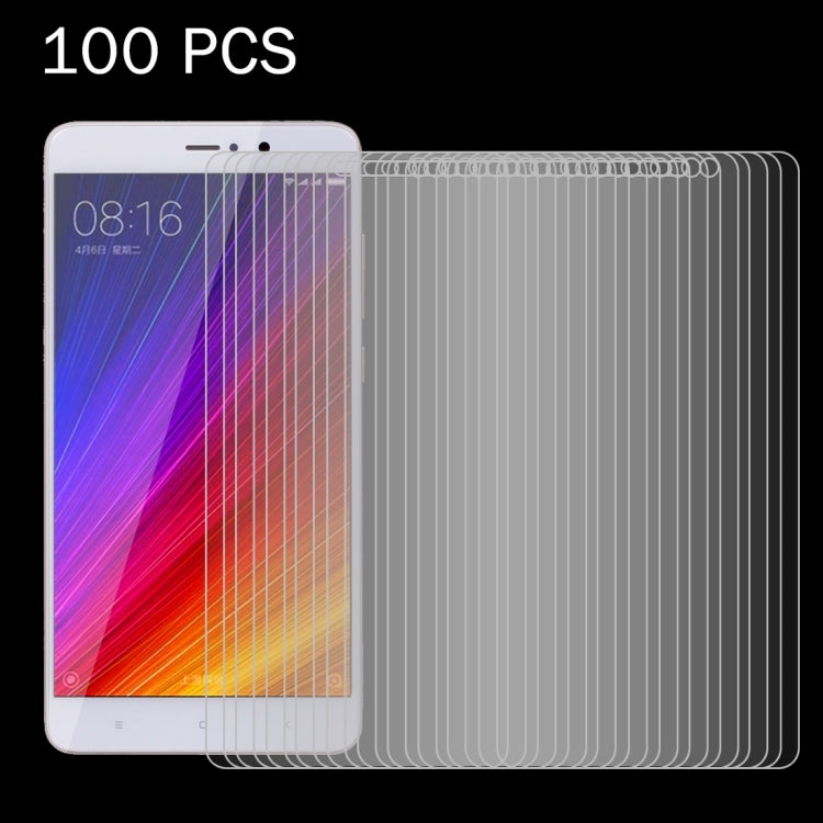 100 PCS for Xiaomi Mi 5s Plus 0.26mm 9H Surface Hardness 2.5D Explosion-proof Tempered Glass Screen Film -  by PMC TechLife | Online Shopping South Africa | PMC TechLife