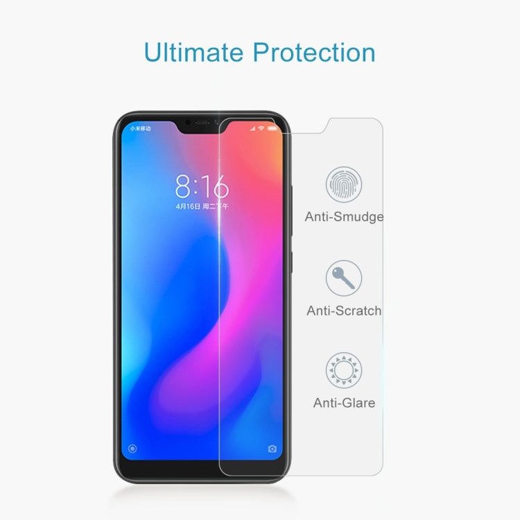 100 PCS 0.26mm 9H Surface Hardness 2.5D Curved Edge Tempered Glass Film for Xiaomi Redmi Note 6 -  by PMC TechLife | Online Shopping South Africa | PMC TechLife