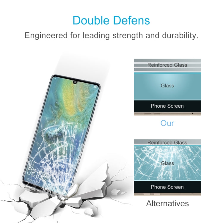 0.26mm 9H 2.5D Transparent Tempered Glass Film for Huawei Mate 20 X - Huawei Tempered Glass by DIYLooks | Online Shopping South Africa | PMC TechLife | Buy Now Pay Later Mobicred