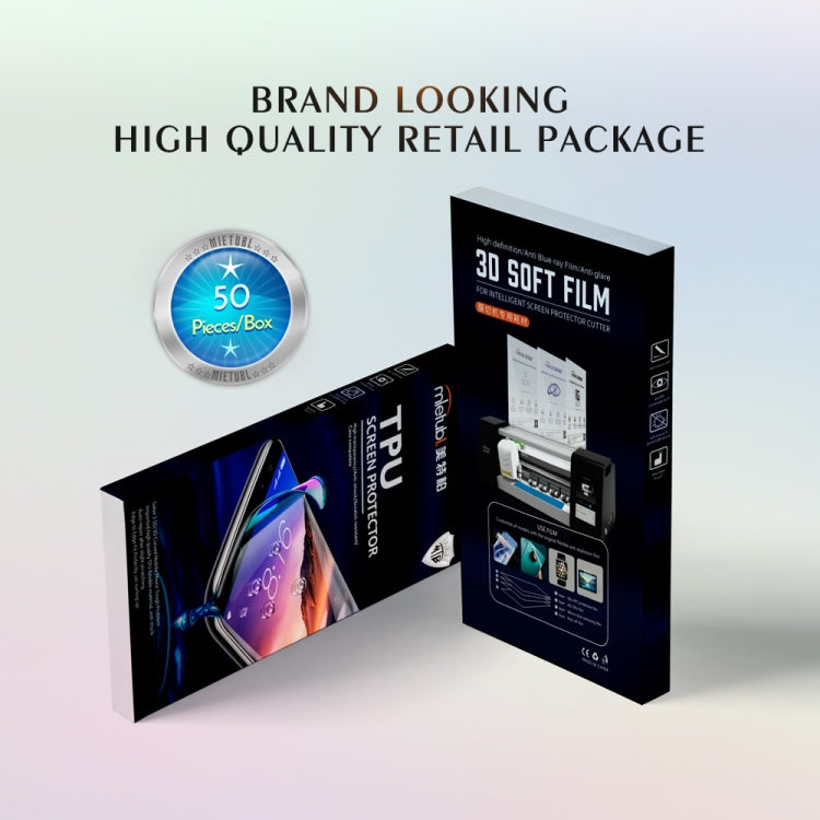 50 PCS 12 x 18cm Phone Fosted TPU Soft Hydrogel Film Supplies for Intelligent Protector Cutter - free shipping - PMC TechLife - Order now!