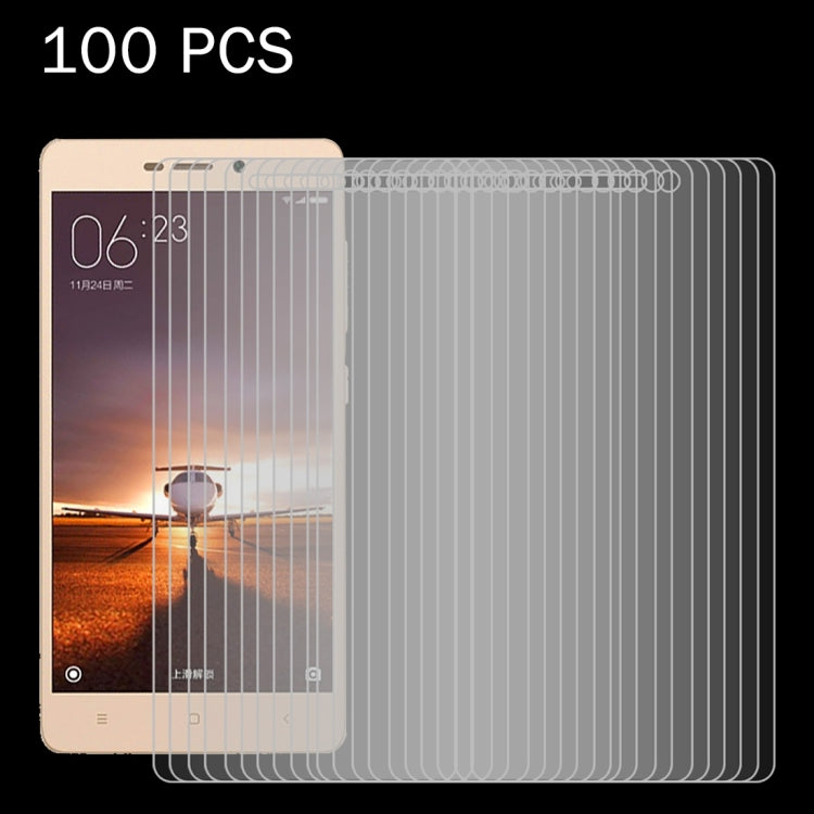 100 PCS for Xiaomi Redmi 3 & 3S 0.26mm 9H Surface Hardness 2.5D Explosion-proof Tempered Glass Screen Film -  by PMC TechLife | Online Shopping South Africa | PMC TechLife