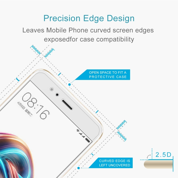 100 PCS for Xiaomi Mi 5X / A1 0.26mm 9H Surface Hardness 2.5D Explosion-proof Full Screen Tempered Glass Screen Film -  by PMC TechLife | Online Shopping South Africa | PMC TechLife