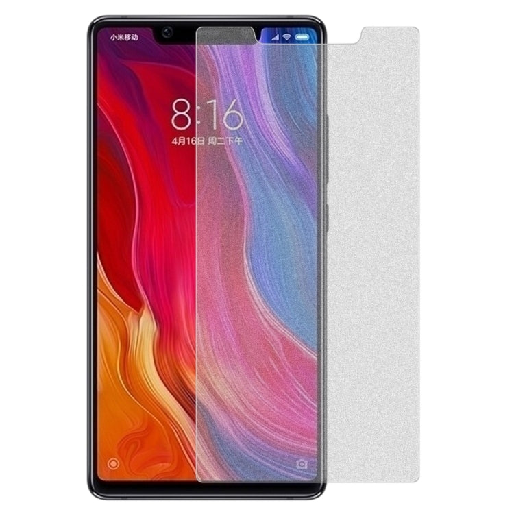 50 PCS Non-Full Matte Frosted Tempered Glass Film for Xiaomi Mi 8 SE, No Retail Package -  by PMC TechLife | Online Shopping South Africa | PMC TechLife