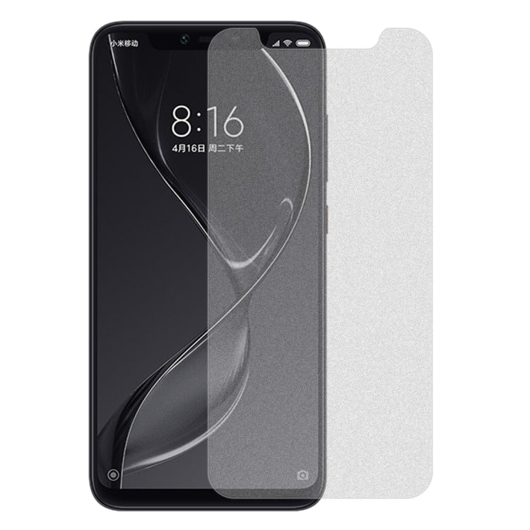 50 PCS Non-Full Matte Frosted Tempered Glass Film for Xiaomi Mi 8 Explorer, No Retail Package -  by PMC TechLife | Online Shopping South Africa | PMC TechLife