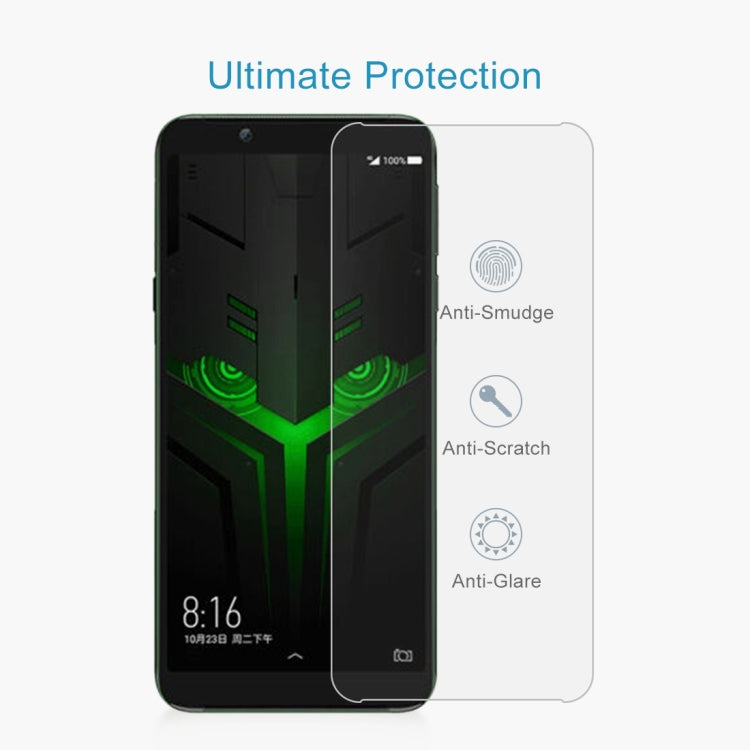 100 PCS 0.26mm 9H 2.5D Explosion-proof Tempered Glass Film for Xiaomi Black Shark Helo -  by PMC TechLife | Online Shopping South Africa | PMC TechLife