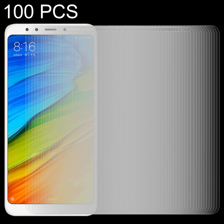 100 PCS for Xiaomi Redmi 5 0.26mm 9H Surface Hardness 2.5D Explosion-proof Tempered Glass Screen Film -  by PMC TechLife | Online Shopping South Africa | PMC TechLife